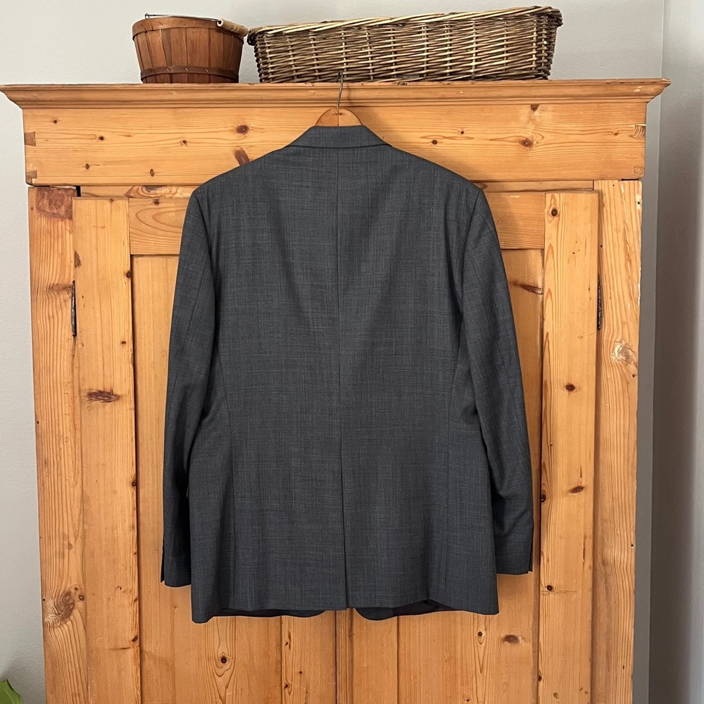 Lauren Ralph Lauren Blazer Mens 44L Gray - Picture 3 of 11